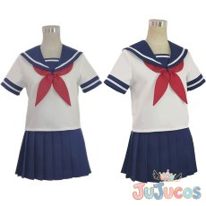 画像1: アヤノ・アイシ　コスプレ衣装　ヤンデレシミュレーター　コスチューム　JUJUcosplay (1)