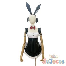 画像2: ヒンデンブルク　バニーガール　コスプレ衣装　アズールレーン　コスチューム　JUJUcosplay (2)
