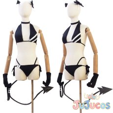 画像1: 銀鏡イオリ　水着　コスプレ衣装　ブルーアーカイブ　コスチューム　JUJUcosplay (1)