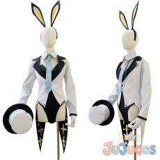 画像1: 黒崎コユキ　バニーガール　コスプレ衣装　ブルーアーカイブ　コスチューム　JUJUcosplay (1)