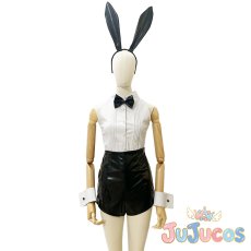 画像1: マキマ　バニー　コスプレ衣装　チェンソーマン　コスチューム　JUJUcosplay (1)
