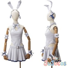 画像1: VTuber　湊あくあ　バニー　コスプレ衣装　バーチャルYouTuber　コスチューム　JUJUcosplay (1)