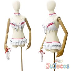 画像1: VTuber　博衣こより　水着　コスプレ衣装　バーチャルYouTuber　コスチューム　JUJUcosplay (1)