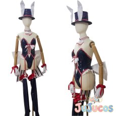 画像1: グアム　バニーガール　コスプレ衣装　アズールレーン　コスチューム　JUJUcosplay (1)