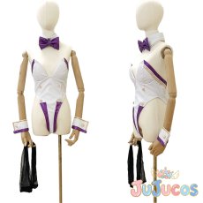 画像1: 樫野　バニーガール　コスプレ衣装　アズールレーン　コスチューム　JUJUcosplay (1)