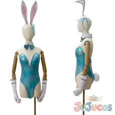画像1: 一之瀬アスナ　バニーガール　コスプレ衣装　ブルーアーカイブ　コスチューム　JUJUcosplay (1)