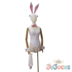 画像4: 聖園ミカ　バニーガール　コスプレ衣装　ブルーアーカイブ　コスチューム　JUJUcosplay (4)