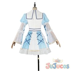 画像11: Aqours　沼津市制100周年記念コラボ衣装　声優ver.　渡辺曜　小原鞠莉　津島善子　国木田花丸　桜内梨子　黒澤ダイヤ　黒澤ルビィ　高海千歌　松浦果南　コスプレ衣装　ラブライブ！サンシャイン!!　コスチューム　JUJUcosplay (11)