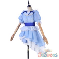 画像3: Aqours　沼津市制100周年記念コラボ衣装　声優ver.　渡辺曜　小原鞠莉　津島善子　国木田花丸　桜内梨子　黒澤ダイヤ　黒澤ルビィ　高海千歌　松浦果南　コスプレ衣装　ラブライブ！サンシャイン!!　コスチューム　JUJUcosplay (3)