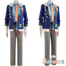 画像1: あんスタ　10 UNIT SONG　僕のウィーク・ポイント　姫宮桃李　高峯翠　仙石忍　白鳥藍良　コスプレ衣装　あんさんぶるスターズ！　コスチューム　JUJUcosplay (1)