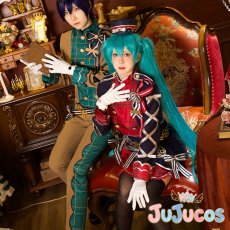 画像1: 4.5周年記念　初音ミク　鏡音リン　鏡音レン　巡音ルカ　MEIKO　KAITO　プレミアムプレゼントガチャ　コスプレ衣装　プロジェクトセカイ カラフルステージ！ feat. 初音ミク　コスチューム　JUJUcosplay (1)