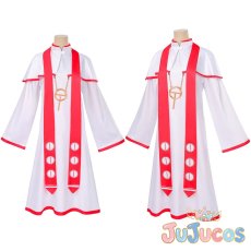 画像1: 重音テト　T氏の話を信じるな　コスプレ衣装　VOCALOID　コスチューム　JUJUcosplay (1)