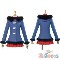 画像1: 綾波レイ　コート姿　コスプレ衣装　新世紀エヴァンゲリオン　コスチューム　JUJUcosplay (1)