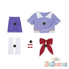 画像5: 我妻由乃　コスプレ衣装　未来日記　コスチューム　JUJUcosplay (5)