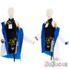 画像1: 早瀬ユウカ　チャイナドレス　コスプレ衣装　ブルーアーカイブ　コスチューム　JUJUcosplay (1)