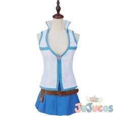 画像2: ルーシィ・ハートフィリア　コスプレ衣装　FAIRY TAIL　コスチューム　JUJUcosplay (2)