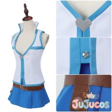 画像4: ルーシィ・ハートフィリア　コスプレ衣装　FAIRY TAIL　コスチューム　JUJUcosplay (4)