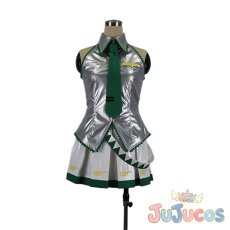 画像2: 初音ミク　コスプレ衣装　VOCALOID　コスチューム　JUJUcosplay (2)