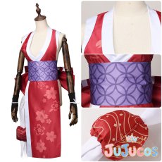 画像4: 不知火舞　コスプレ衣装　ストリートファイター6　コスチューム　JUJUcosplay (4)