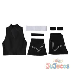 画像5: ポリウレタン　コスプレ衣装　NEWパンティ&ストッキングwithガーターベルト　コスチューム　JUJUcosplay (5)