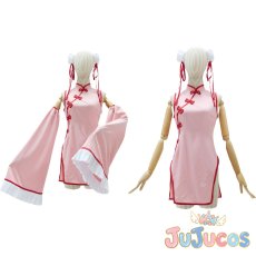 画像1: 柚鳥ナツ(チーパオ)　コスプレ衣装　ブルーアーカイブ　コスチューム　JUJUcosplay (1)