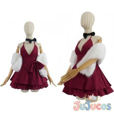 画像1: 浅黄ムツキ(ドレス)　コスプレ衣装　ブルーアーカイブ　コスチューム　JUJUcosplay (1)