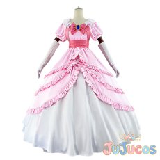 画像2: 毛利蘭　ハート姫　コスプレ衣装　名探偵コナン　コスチューム　JUJUcosplay (2)