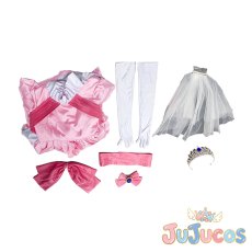 画像4: 毛利蘭　ハート姫　コスプレ衣装　名探偵コナン　コスチューム　JUJUcosplay (4)