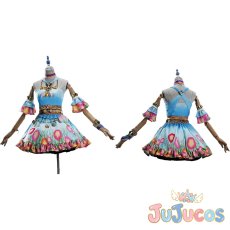 画像1: 風沢そら　コスプレ衣装　アイカツ!　コスチューム　JUJUcosplay (1)