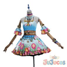 画像2: 風沢そら　コスプレ衣装　アイカツ!　コスチューム　JUJUcosplay (2)