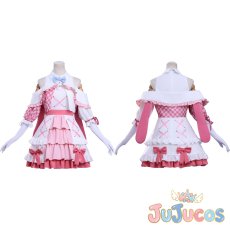 画像1: ヒナ　サンリオキャラクターズ　コスプレ衣装　ガールズバンドクライ　コスチューム　JUJUcosplay (1)
