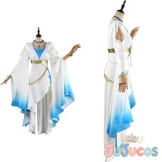 画像1: エミリア　プリステラの宴　コスプレ衣装　Re:ゼロから始める異世界生活　コスチューム　JUJUcosplay (1)