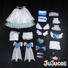 画像10: ストッキング　天使　コスプレ衣装　パンティ&ストッキングwithガーターベルト　コスチューム　JUJUcosplay (10)