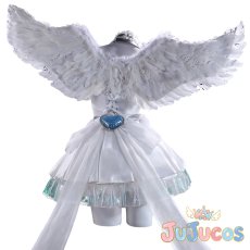 画像3: ストッキング　天使　コスプレ衣装　パンティ&ストッキングwithガーターベルト　コスチューム　JUJUcosplay (3)