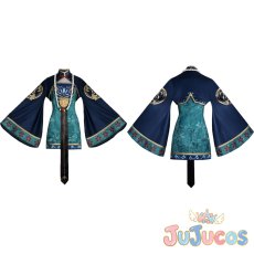 画像1: 初音ミク　キョンシー　コスプレ衣装　VOCALOID　コスチューム　JUJUcosplay (1)