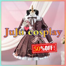 画像1: 50％off　送料無料　在庫品（翌日発送）　学園アイドルマスター　ハッピーミルフィーユ　姫崎莉波　コスプレ衣装 (1)