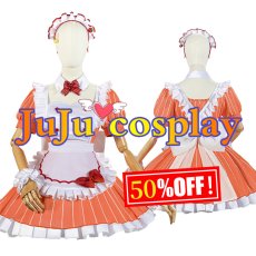 画像1: 50％off　送料無料　在庫品（翌日発送）　ラブライブ！　AiScReam　愛♡スクリ〜ム！　上原歩夢　コスプレ衣装 (1)