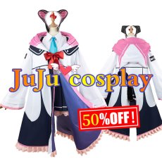 画像1: 50％off　在庫品（翌日発送）　（女性用Ｓサイズ）　ブルーアーカイブ　才羽モモイ　モモイ　コスプレ衣装 (1)
