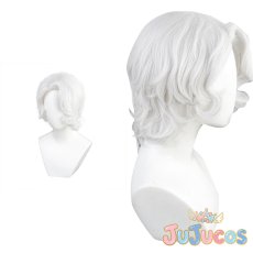 画像1: Helltaker　ズドラーダ　Zdrada　コスプレウィッグ　ヘルテイカー　コスプレ鬘　JUJUcosplay (1)