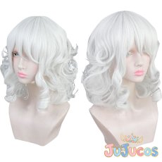 画像1: Helltaker　パンデモニカ　Pandemonica　コスプレウィッグ　ヘルテイカー　コスプレ鬘　JUJUcosplay (1)