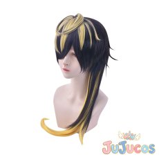 画像4: 四十物十四　コスプレウィッグ　ヒプノシスマイク　コスプレ鬘　JUJUcosplay (4)