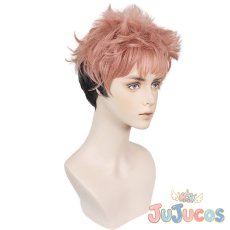 画像4: 虎杖悠仁　コスプレウィッグ　呪術廻戦　コスプレ鬘　JUJUcosplay (4)