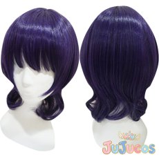 画像1: 朝香果林　コスプレウィッグ　ラブライブ!虹ヶ咲学園スクールアイドル同好会　コスプレ鬘　JUJUcosplay (1)