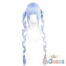 画像2: VTuber　兎田ぺこら　コスプレウィッグ　バーチャルYouTuber　コスプレ鬘　JUJUcosplay (2)