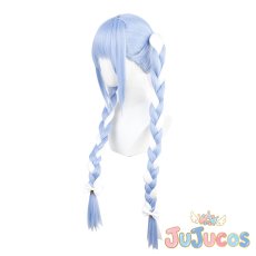 画像3: VTuber　兎田ぺこら　コスプレウィッグ　バーチャルYouTuber　コスプレ鬘　JUJUcosplay (3)