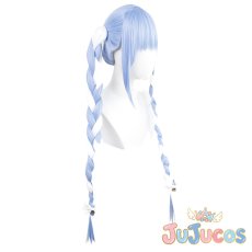 画像4: VTuber　兎田ぺこら　コスプレウィッグ　バーチャルYouTuber　コスプレ鬘　JUJUcosplay (4)