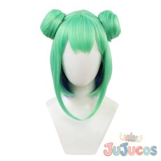 画像2: VTuber　潤羽るしあ　コスプレウィッグ　バーチャルYouTuber　コスプレ鬘　JUJUcosplay (2)