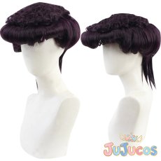 画像1: 東方仗助　コスプレウィッグ　ジョジョの奇妙な冒険　コスプレ鬘　JUJUcosplay (1)