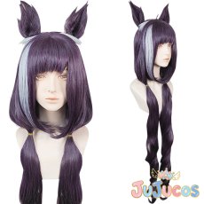 画像1: プリコネ　プリコネR　Princess Connect!　キャル　百地希留耶　コスプレウィッグ　プリンセスコネクト!Re:Dive　コスプレ鬘　JUJUcosplay (1)