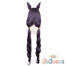 画像4: プリコネ　プリコネR　Princess Connect!　キャル　百地希留耶　コスプレウィッグ　プリンセスコネクト!Re:Dive　コスプレ鬘　JUJUcosplay (4)